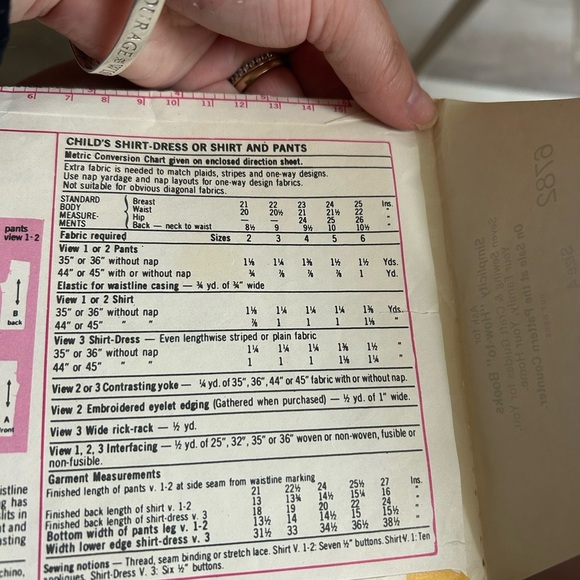 5/$25 Simplicity sewing pattern 6792 girl dress size 4 💙 - Picture 6 of 8